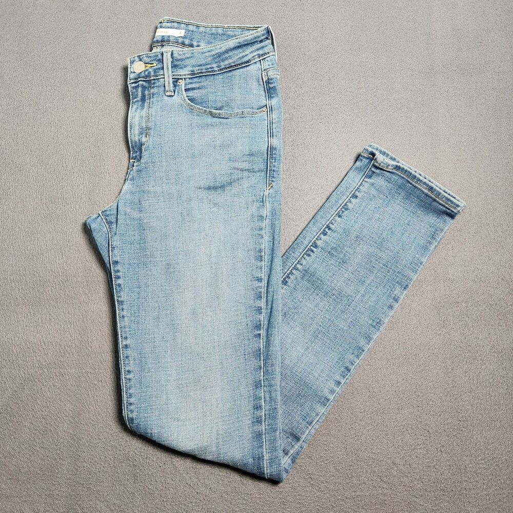 Levi's Women 4 Light Wash Mid Rise Skinny Jeans